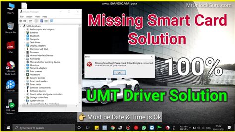 missing smart card|smart card error windows 10.